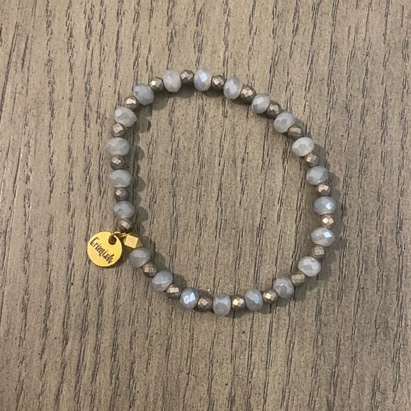 Gray and White Erimish Bracelets. - Picture 3 of 3